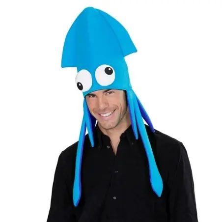 Chapéu de lula azul gigante