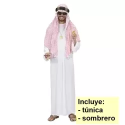 DISFRAZ JEQUE ADULTO