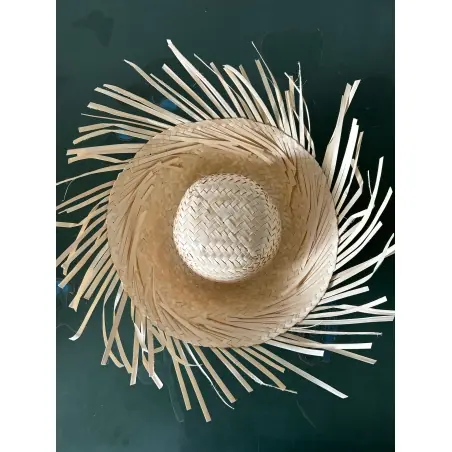 Sombrero paja desfilorchado