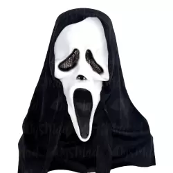 Giant scream mask decoration