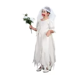 DISFRAZ NOVIA CADAVER INFANTIL