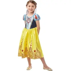 Disfarce de luxo infantil da Branca de Neve