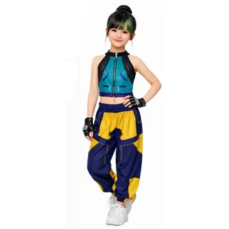 DISFRAZ K-POP DANCE NEGRO INFANTIL