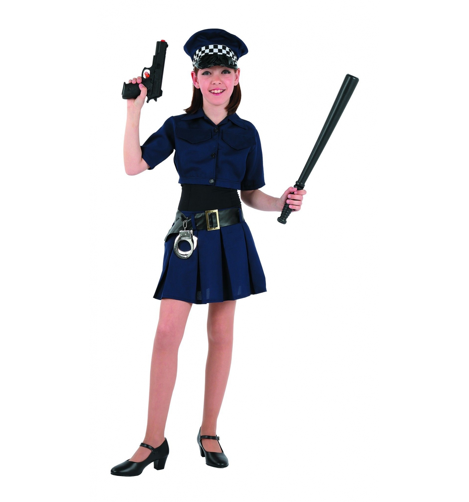 Girl Police Officer Costume