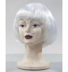 Lulu pageboy white wig