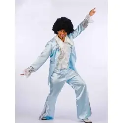 Disco dancer 60"s light blue