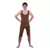 Victorian man bather costume