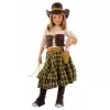 Disfraz bandida vaquera infantil