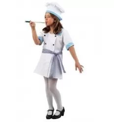 Cook kids costume girl