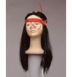 Indian wig with black mane