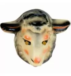 Sheep pvc kids mask