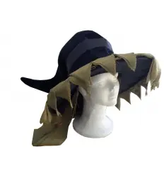 Chapéu de bruxa de luxo