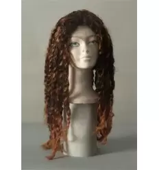 Peluca rastas larga