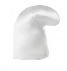 Sombrero pitufo tela blanco