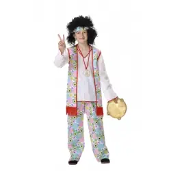 Disfraz hippie niÑo