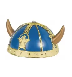 Viking helmet blue