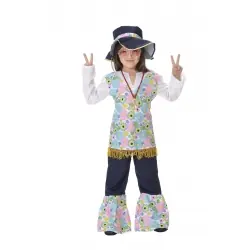 Hippie girl kinderkostüm