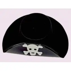 Piratenhut schwarz