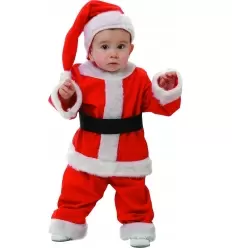 Santa claus kids costume