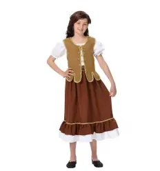 DISFRAZ TABERNERA MEDIEVAL INFANTIL
