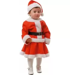 Mrs. Santa kids costume