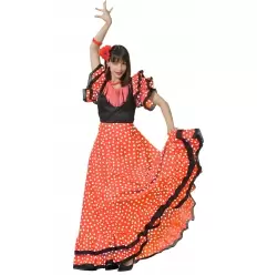 Flamenco dancer ladies special costume