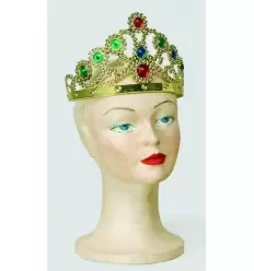 Coroa de princesa desmontável 