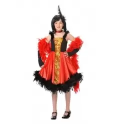 Can can kids costume