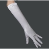 Guantes largos blancos