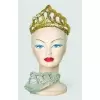 Diadem with sequins gold or silver