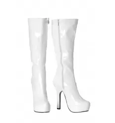 BOTTES PLATEFORME BLANCHE