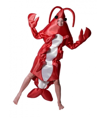 Prawn or shrimp man costume - Your Online Costume Store