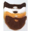 Beard and mustache medium size