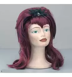 Vampiress wig with tarantula
