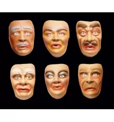 Caretas caucho