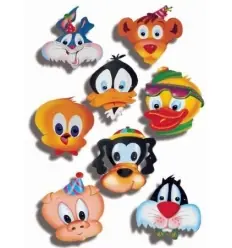 Máscaras de papelão