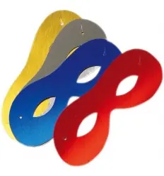 Mascarilha em papelão