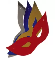 Mascarilha em papelão 2