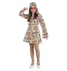 DISFRAZ AÑOS 70 CHICA 