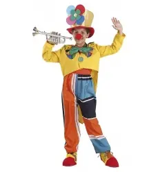 DISFRAZ PAYASO FLOR INFANTIL