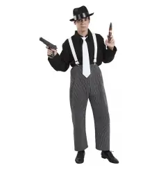 DISFRAZ GÁNSTER HOMBRE ADULTO