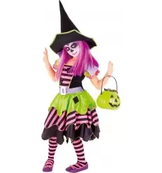 DISFRAZ BRUJA DEL BOSQUE INFANTIL