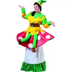 Elf on seta traje do adulto