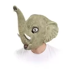 Cabeza elefante latex completa