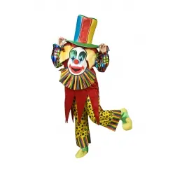 Clown smile mascot costume