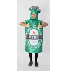 DISFRAZ BOTELLA DE CERVEZA ADULTO