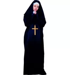 Disfraz monja adulto