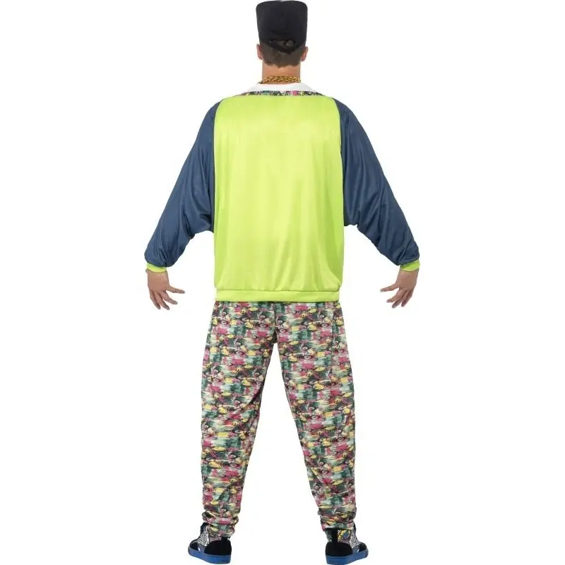 DISFRAZ CHICO HIP HOP DE LOS 80 TALLA UNICA 