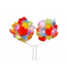 SUJETADOR HAWAIANO FLORES