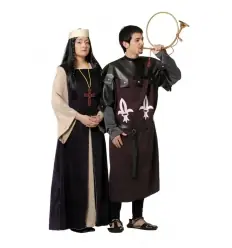 Fato plebeu medieval homem